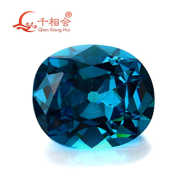 Blue Tanzanite Cubic Zirconia-ToShay.org