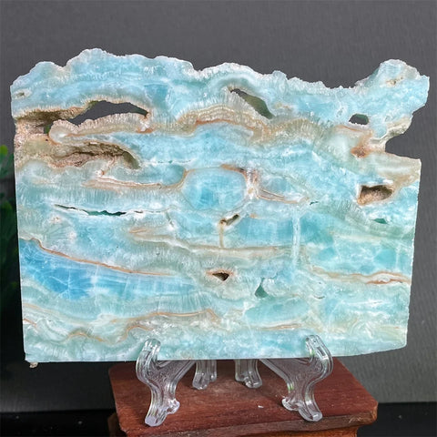 Blue Hemimorphite Slab-ToShay.org