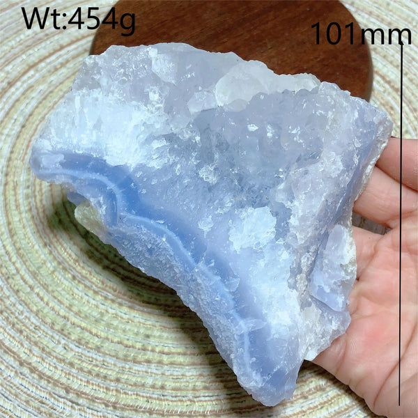 Blue Lace Agate Raw Stone-ToShay.org