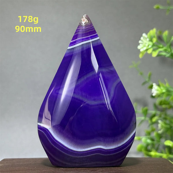 Purple Agate Torch-ToShay.org