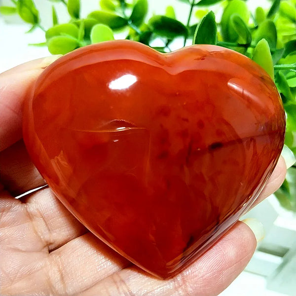 Red Agate Heart-ToShay.org