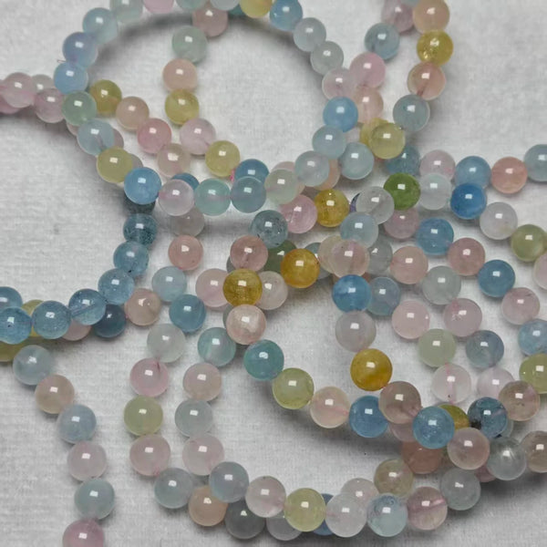 Mixed Morganite Bracelet-ToShay.org