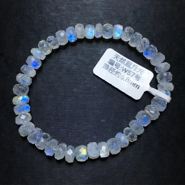 Blue Light Moonstone Bracelet-ToShay.org