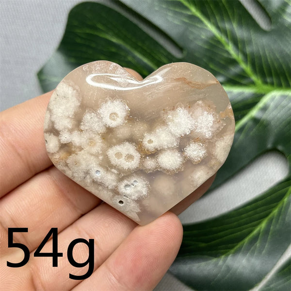 Pink Amethyst Agate Heart-ToShay.org