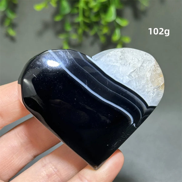 Black Agate Heart-ToShay.org