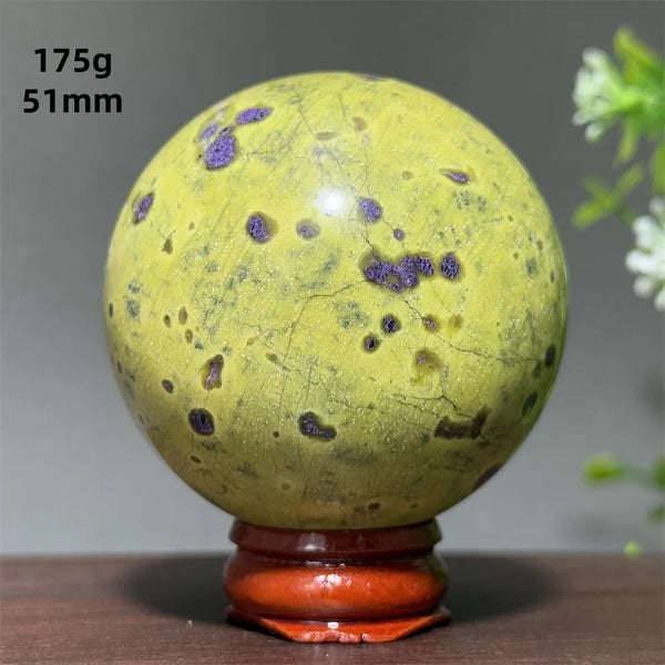 Green Atlantis Mineral Ball-ToShay.org