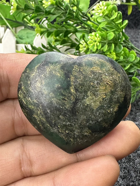 Green Emerald Stone Heart-ToShay.org