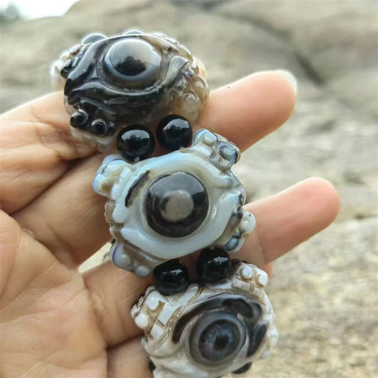 Tibetan Agate Eye Bracelet-ToShay.org