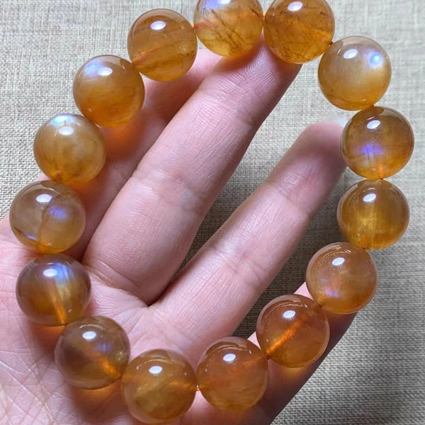 Orange Andesine Bracelet-ToShay.org