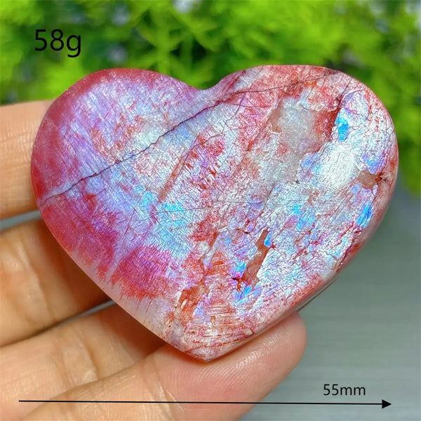 Red Moonstone Heart-ToShay.org