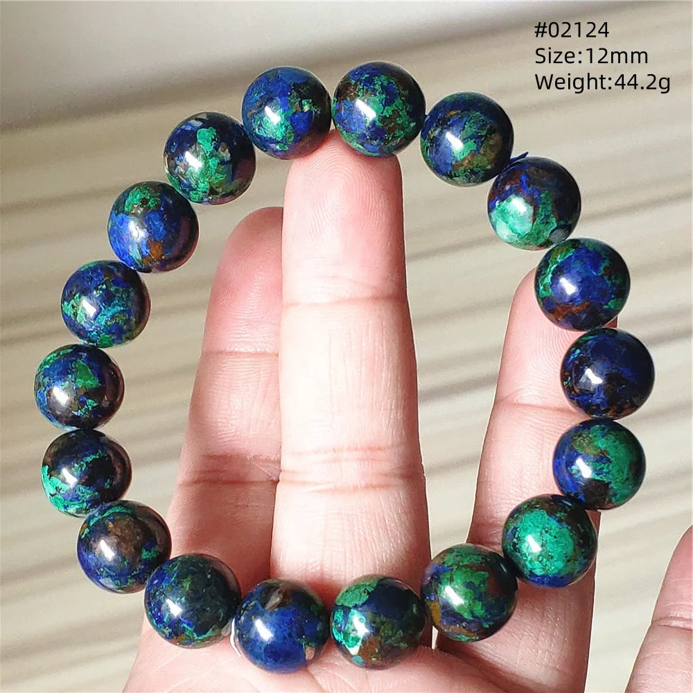Blue Malachite Azurite Bracelet-ToShay.org
