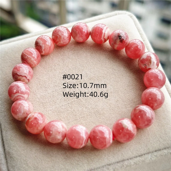 Pink Rhodochrosite Bracelet-ToShay.org