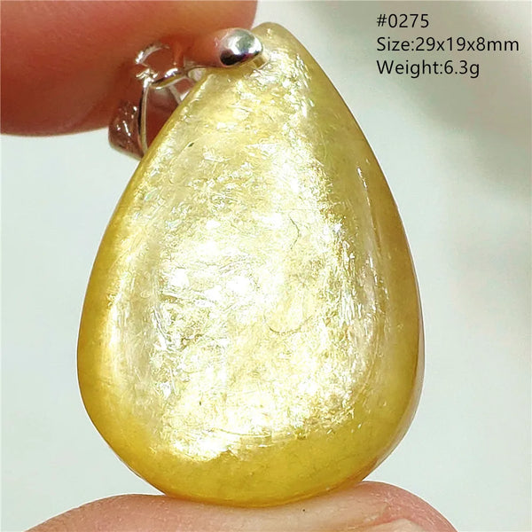 Gold Lepidolite Pendant-ToShay.org