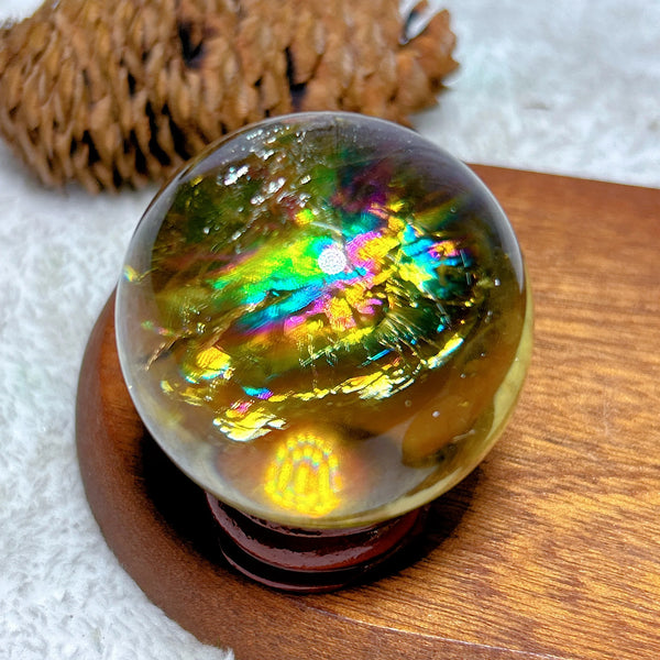 Yellow Citrine Ball-ToShay.org
