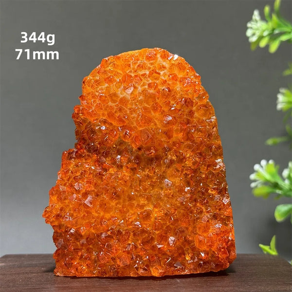 Orange Citrine Cave Cluster-ToShay.org