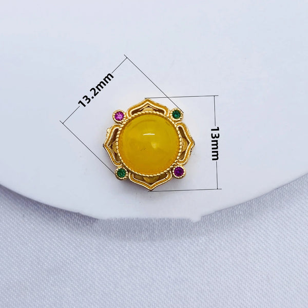 Yellow Beeswax Bead-ToShay.org