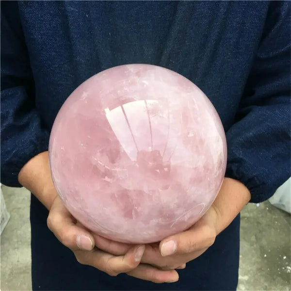 Pink Rose Quartz Ball-ToShay.org