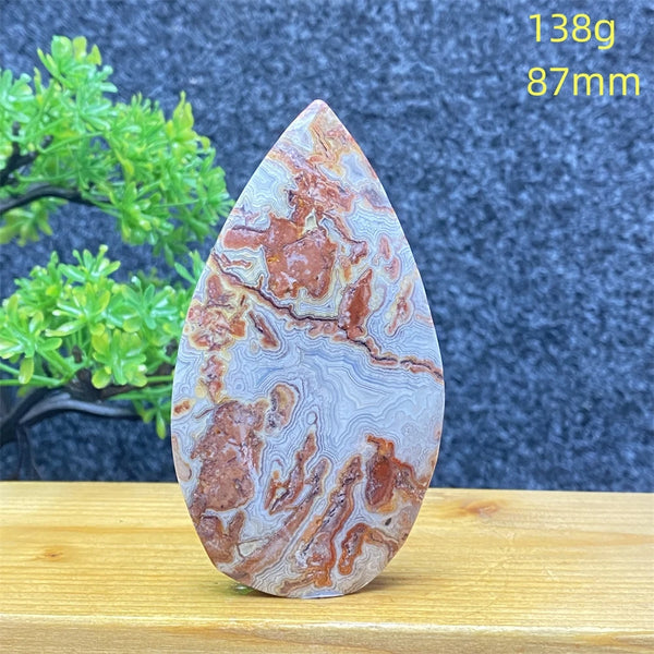 Blue Lace Agate Torch-ToShay.org
