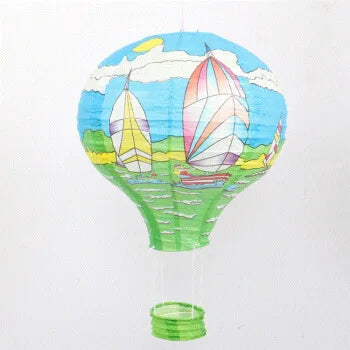 Paper Hot Air Balloon-ToShay.org