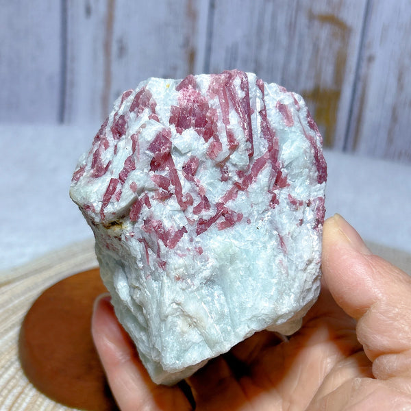 Pink Tourmaline Raw Stone-ToShay.org