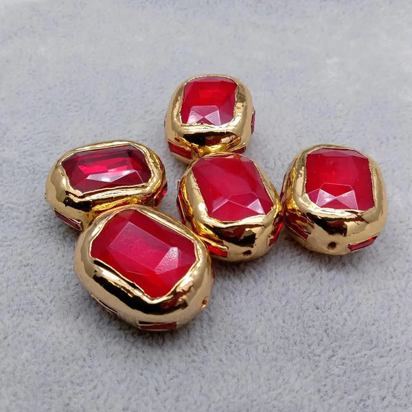 Red Glass Beads-ToShay.org
