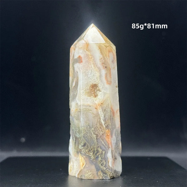 Red Moss Agate Point-ToShay.org