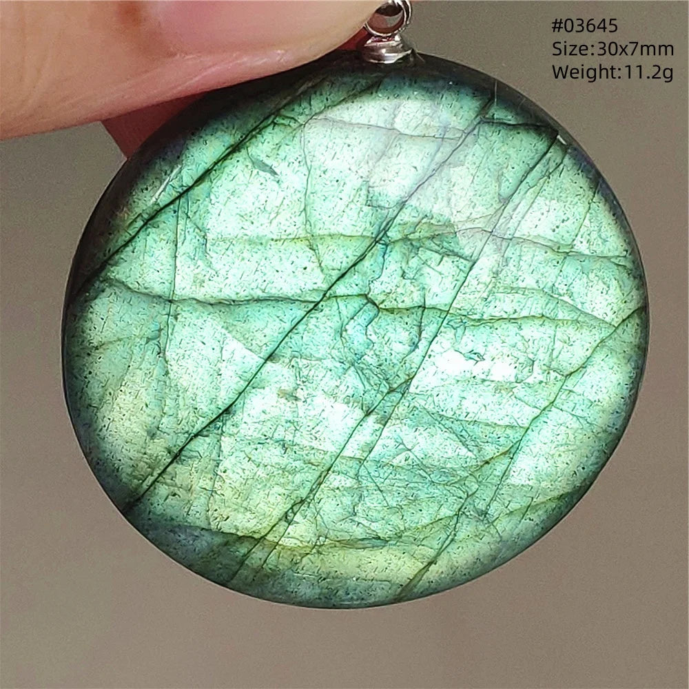 Blue Purple Labradorite Pendant-ToShay.org