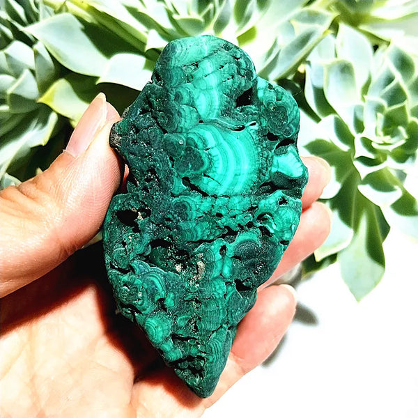 Green Malachite Crystal-ToShay.org