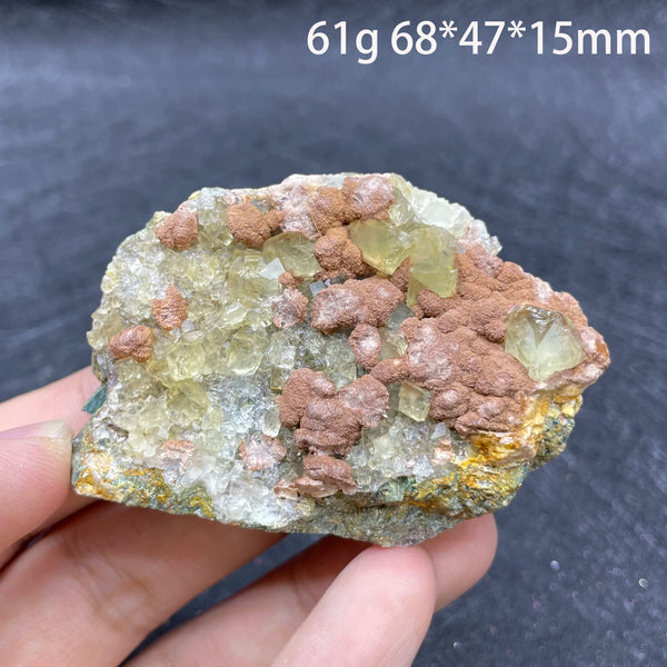 Yellow Fluorite Crystal-ToShay.org