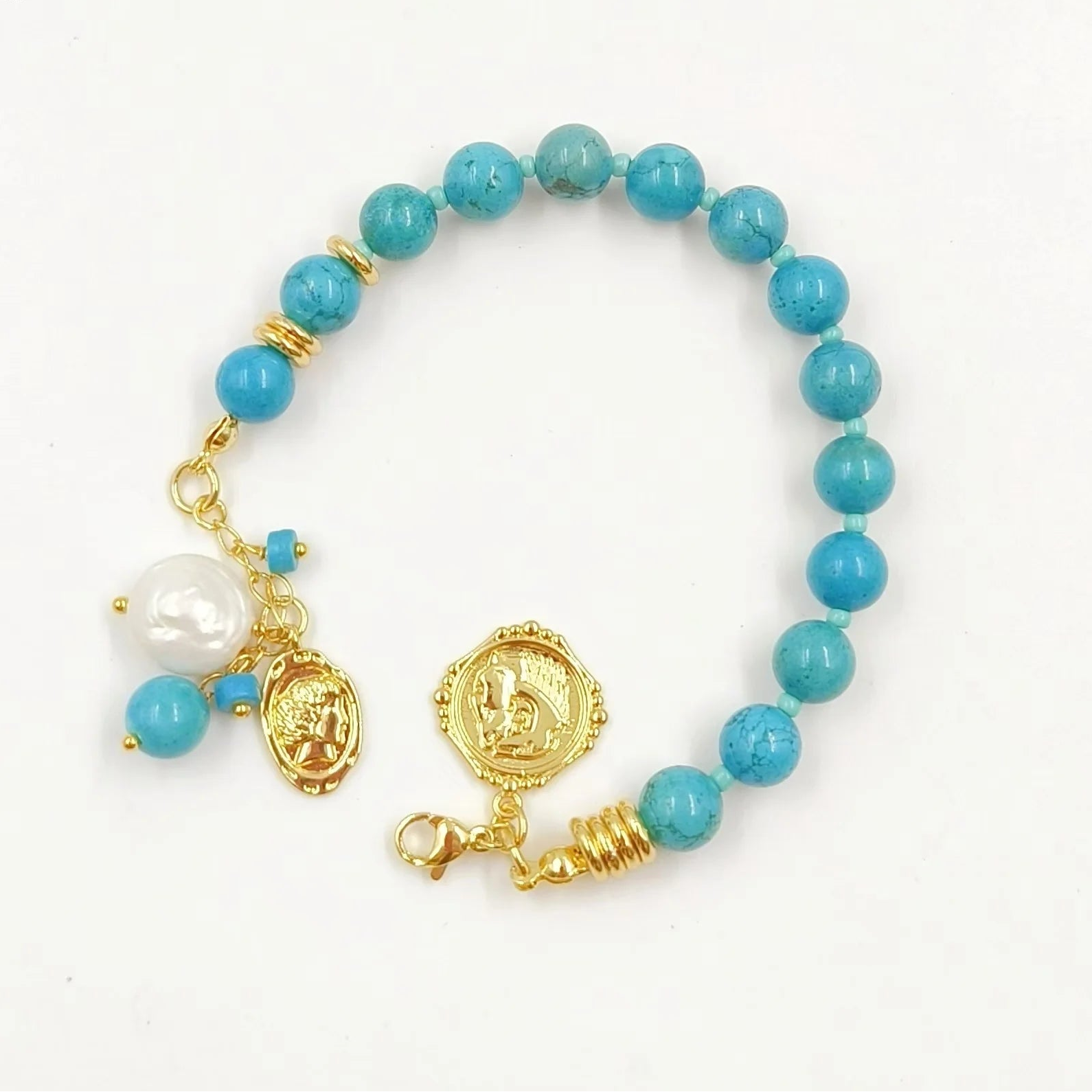 Mixed Crystal Bead Bracelet-ToShay.org