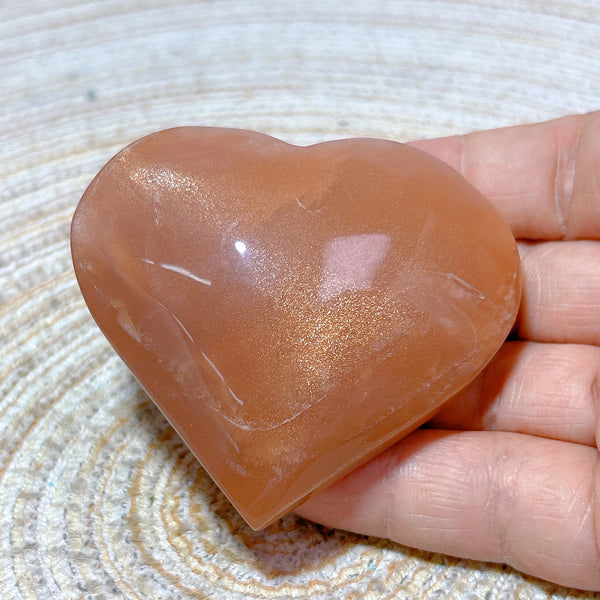 Orange Sunstone Hearts-ToShay.org