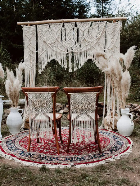 Macrame Curtain-ToShay.org
