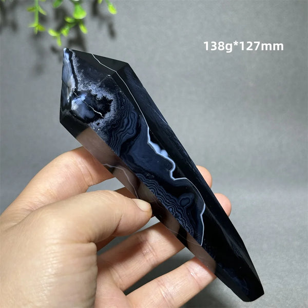 Black Agate Scepter-ToShay.org