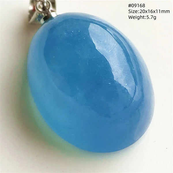 Blue Aquamarine Quartz Pendant-ToShay.org