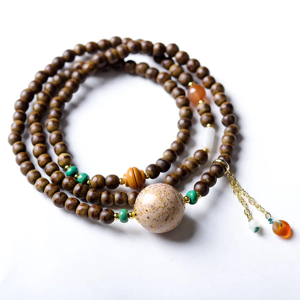 Brown Butter Agarwood Bracelet-ToShay.org
