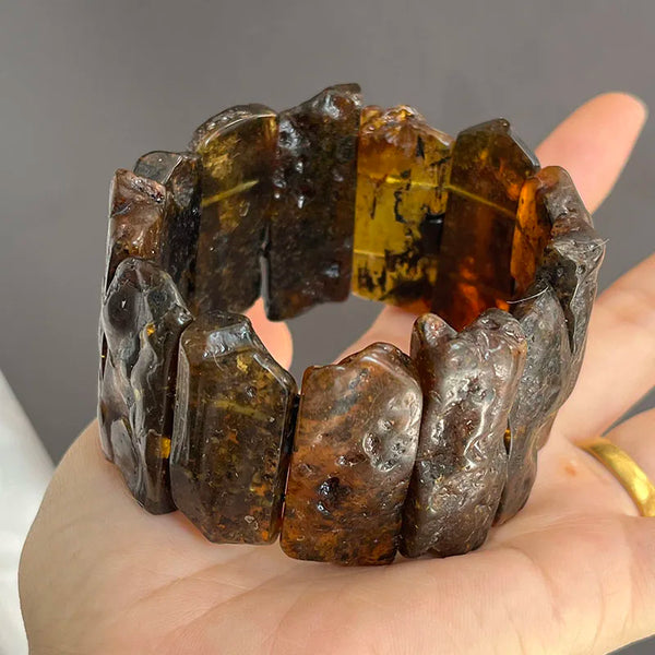 Yellow Amber Bracelet-ToShay.org
