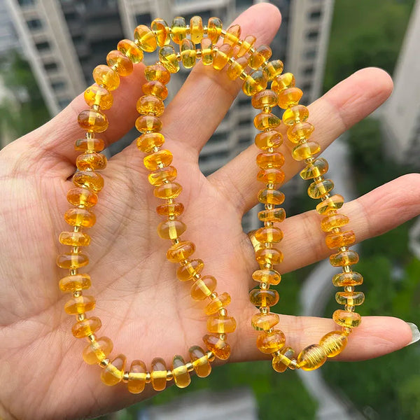 Yellow Amber Bracelet-ToShay.org