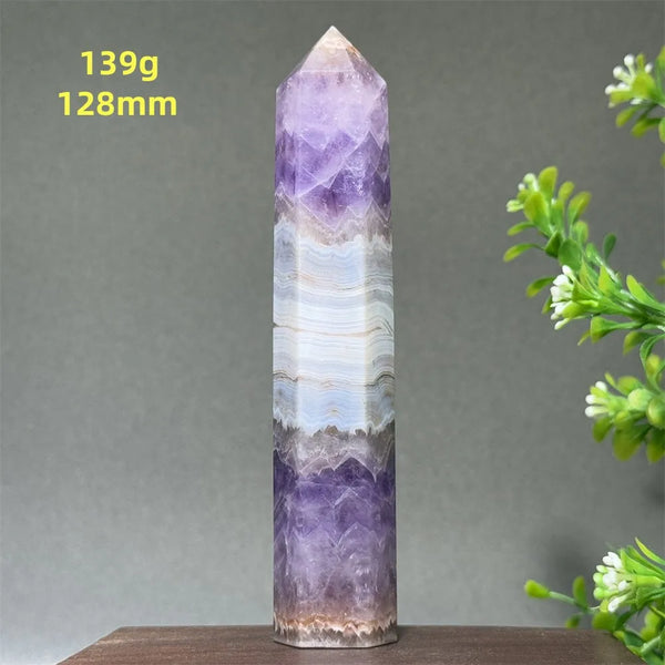 Purple Amethyst Wand-ToShay.org