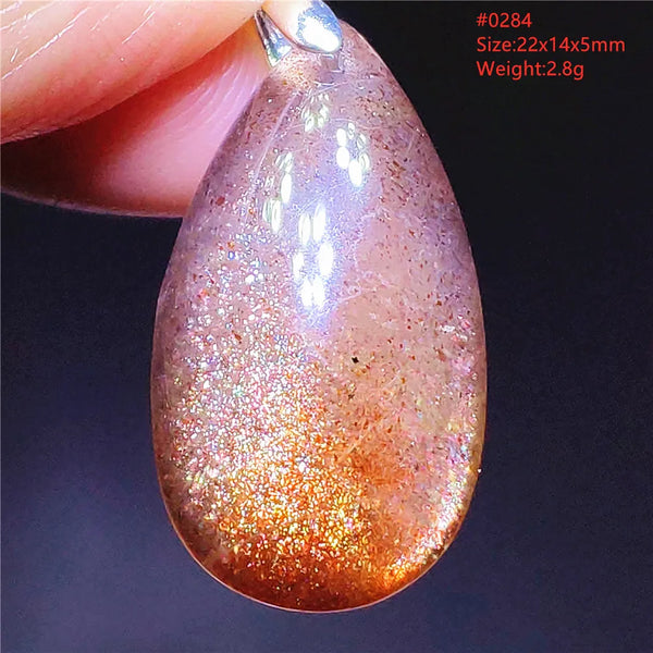 Orange Sunstone Pendant-ToShay.org
