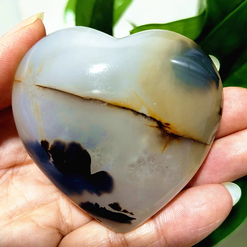 Green Moss Agate Heart-ToShay.org