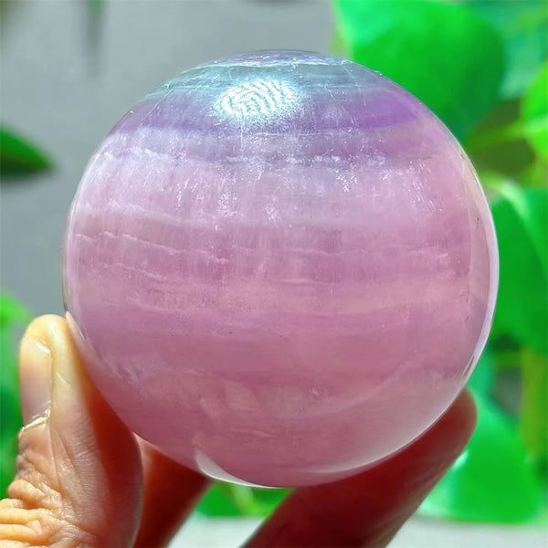 Purple Fluorite Quartz Ball-ToShay.org