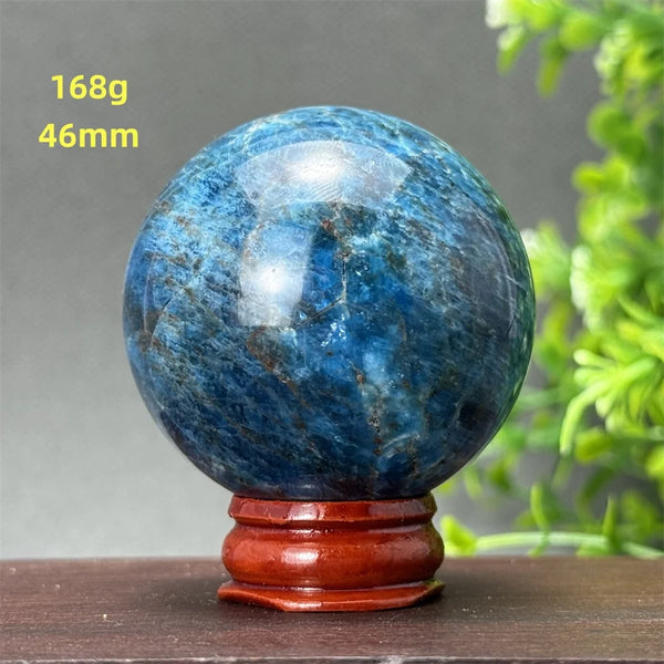 Blue Apatite Quartz Ball-ToShay.org
