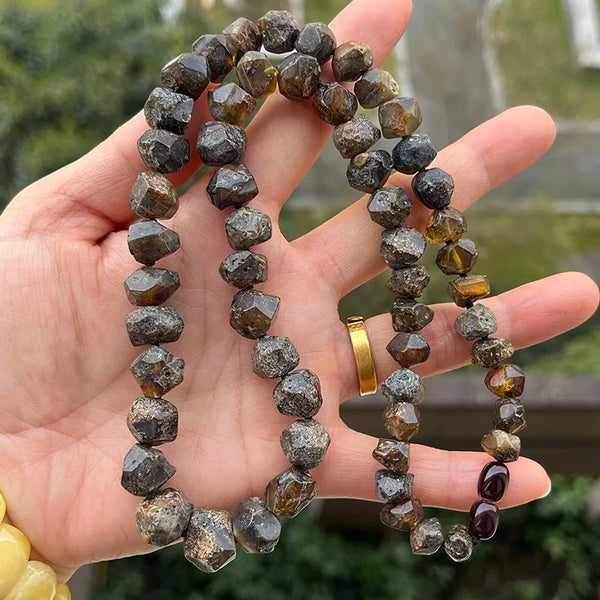 Yellow Amber Necklace-ToShay.org