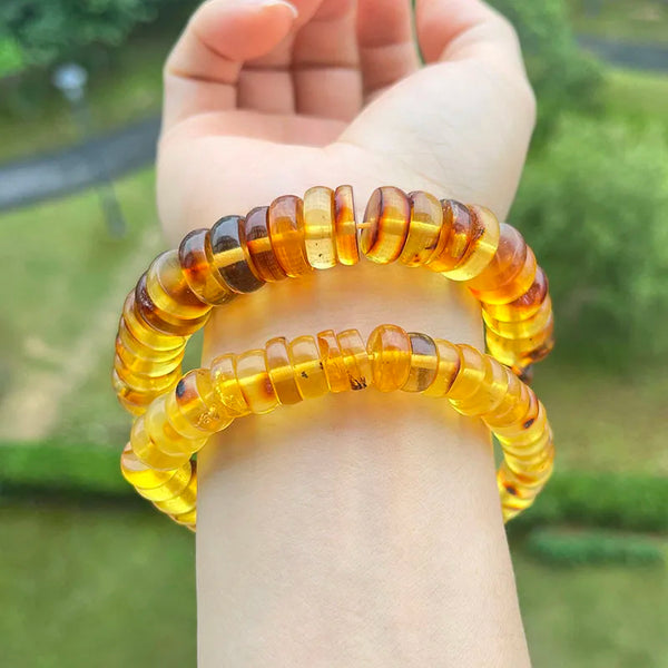 Yellow Amber Bracelet-ToShay.org