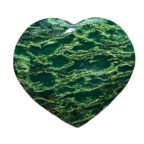 Green Emerald Stone Heart-ToShay.org