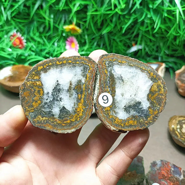 Mixed Agate Quartz Crystal-ToShay.org