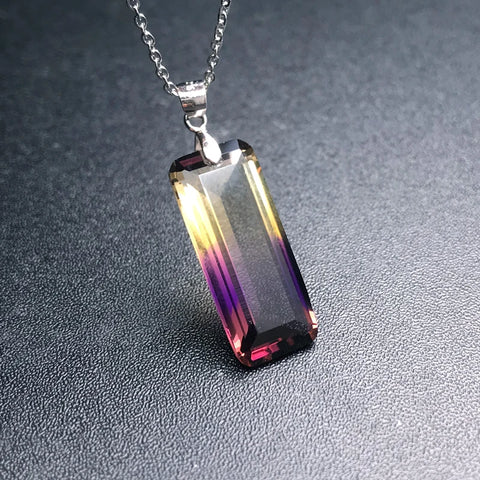 Purple Ametrine Pendant-ToShay.org