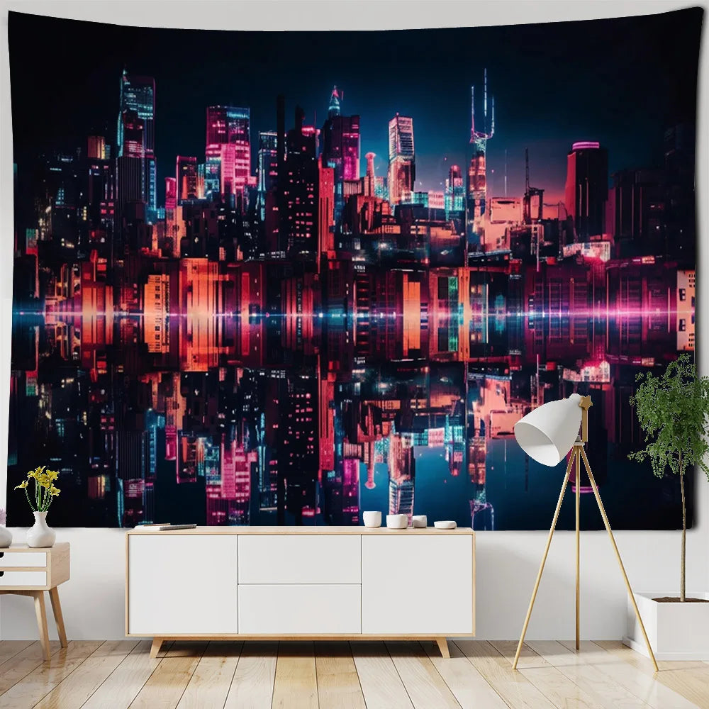 Urban Lights Tapestry-ToShay.org