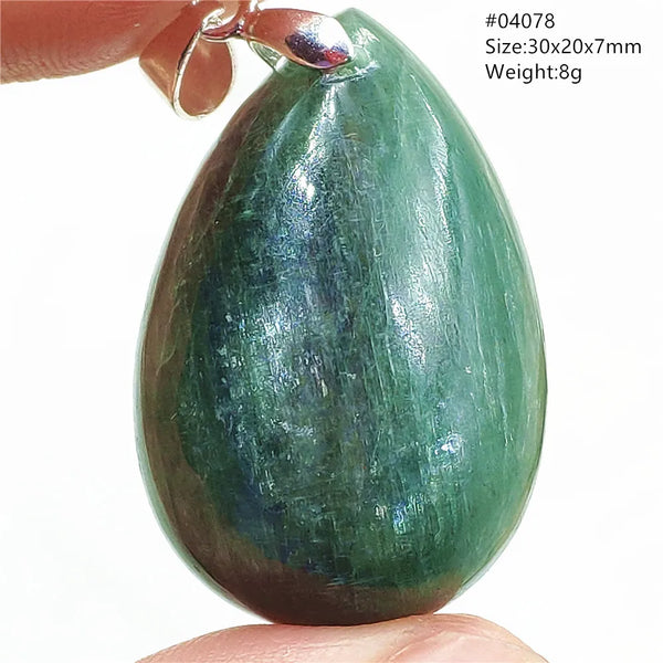 Green Kyanite Pendant-ToShay.org