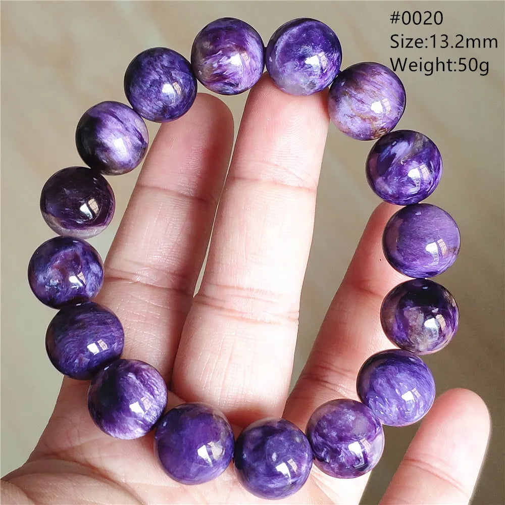Purple Charoite Bracelet-ToShay.org